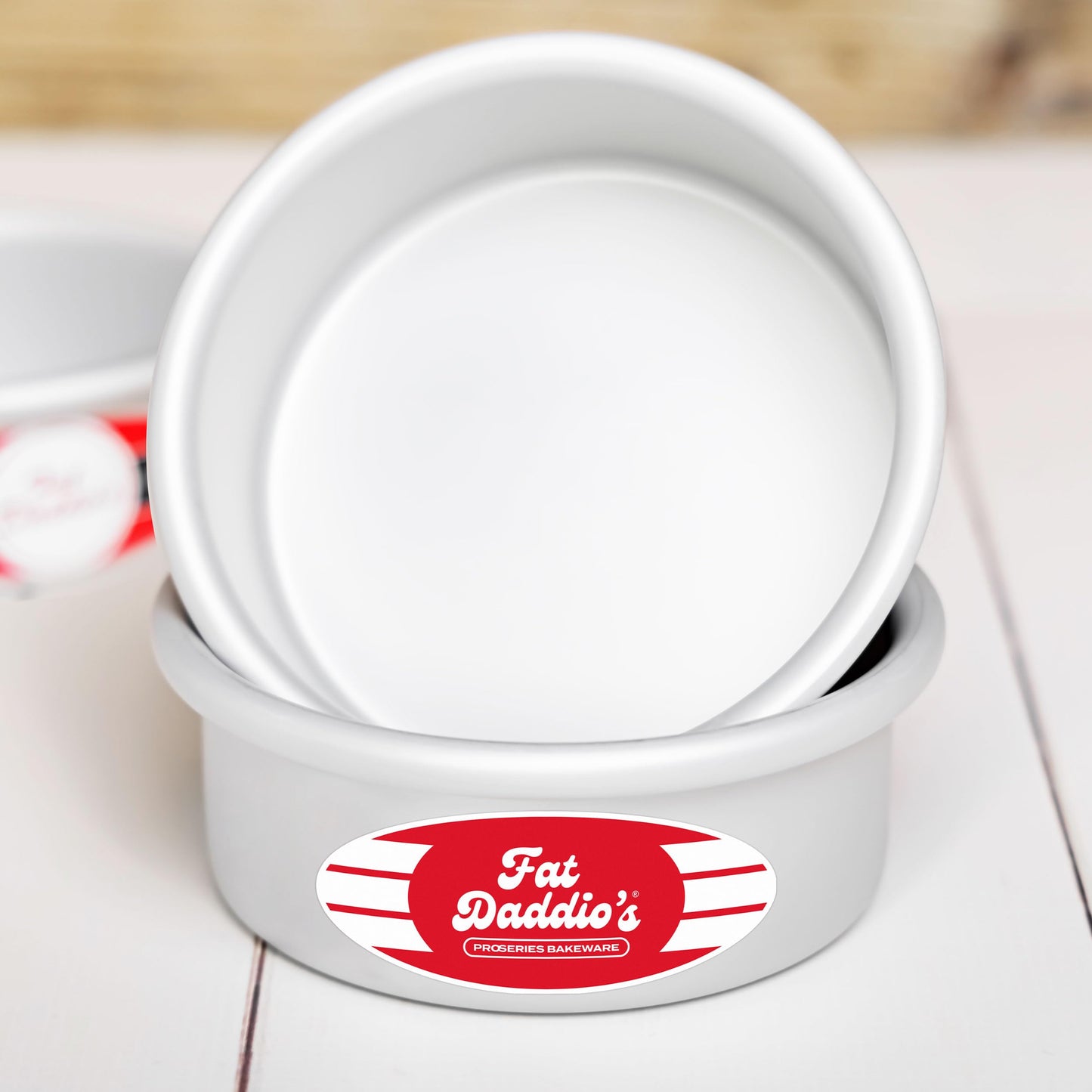 Fat Daddio's Set of 6 Round Cake Pans