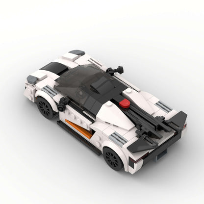 Sports Race Car MOC Building Blocks,City Vehicle Car Toy Building Sets,City Racing Cars DIY Building Bricks for Kids and Adults-344PCS