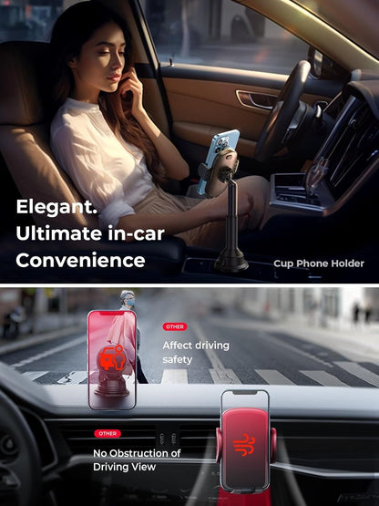 LISEN 360° Adjustable Car Phone Holder Mount