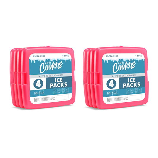 Fit & Fresh Slim Ice Packs for Lunch Bags