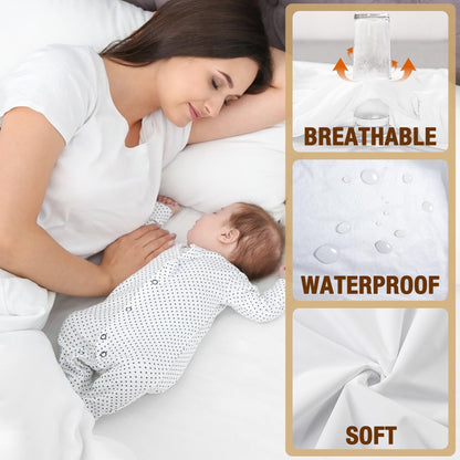 Twin XL Waterproof Mattress Protector by LVYSHOW