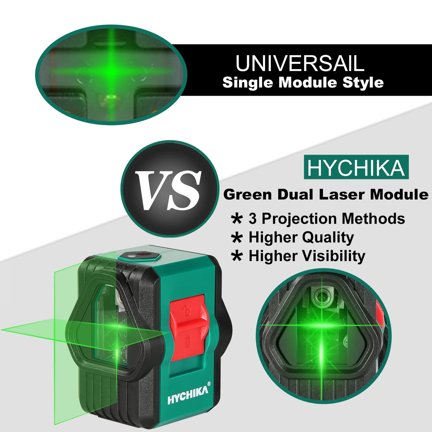 100Ft Self-Leveling Laser Level by HYCHIKA