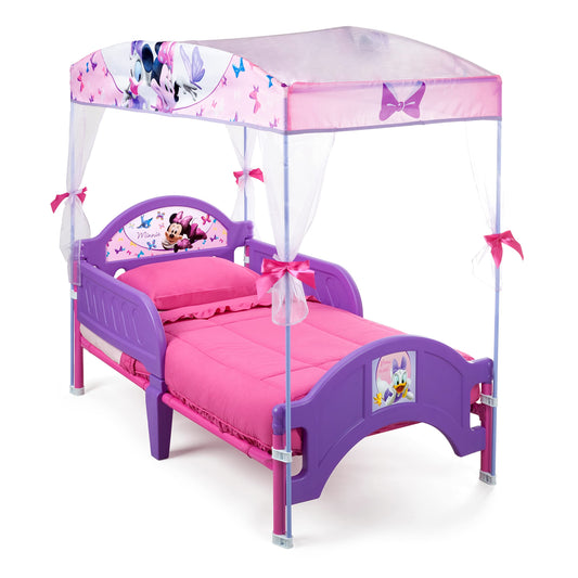 Delta Children Minnie Mouse Toddler Bed, Purple