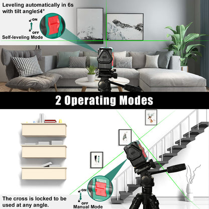 100Ft Self-Leveling Laser Level by HYCHIKA