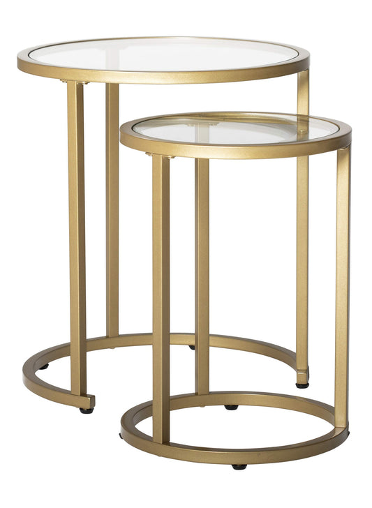 Studio Design Coffee, 19.75 In, End Nesting Table