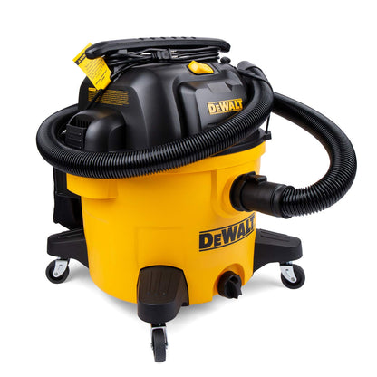 DEWALT 9 Gallon Wet/Dry VAC, Heavy-Duty Shop Vacuum with Attachments, 5 Peak HP, with Blower Function, DXV09PA