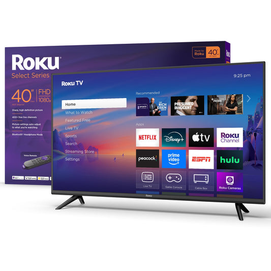 Roku 40-Inch 1080p Smart LED TV with Remote