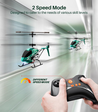 SYMA RC Helicopter, S50H Remote Control Helicopter for Kids with 2 Batteries, Altitude Hold, One-Key Take Off/Landing Helicopter Toy, Airplane with 2 Speed Modes, Gift for Boys and Girls