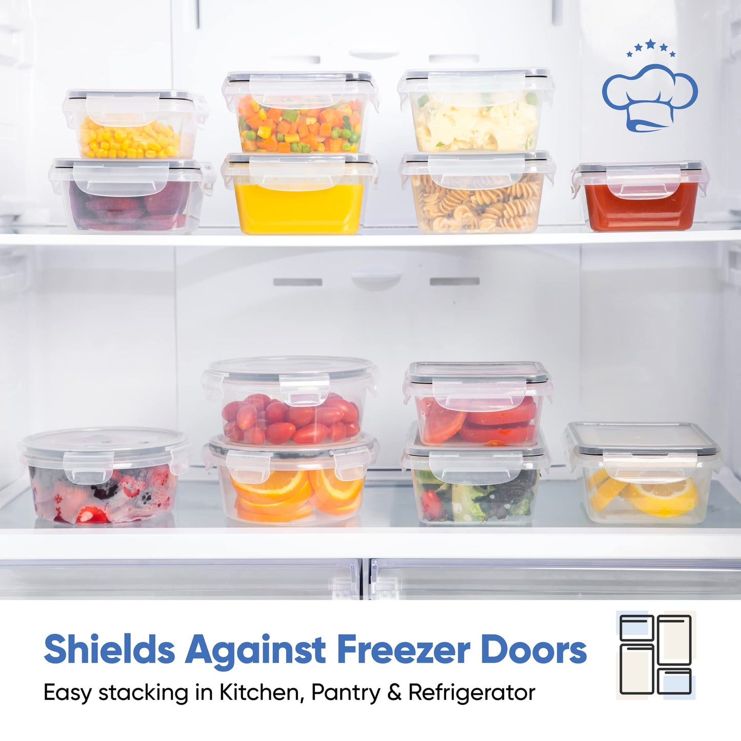 Chef's Path 32-Piece Airtight Food Storage Set