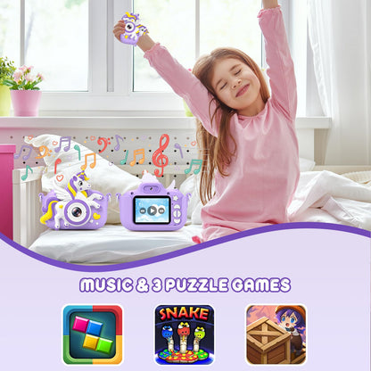 Kids Digital Camera 1080P HD for Ages 3-12