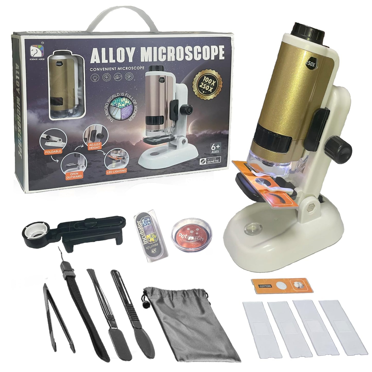 SETFLAGS Microscope for Kids