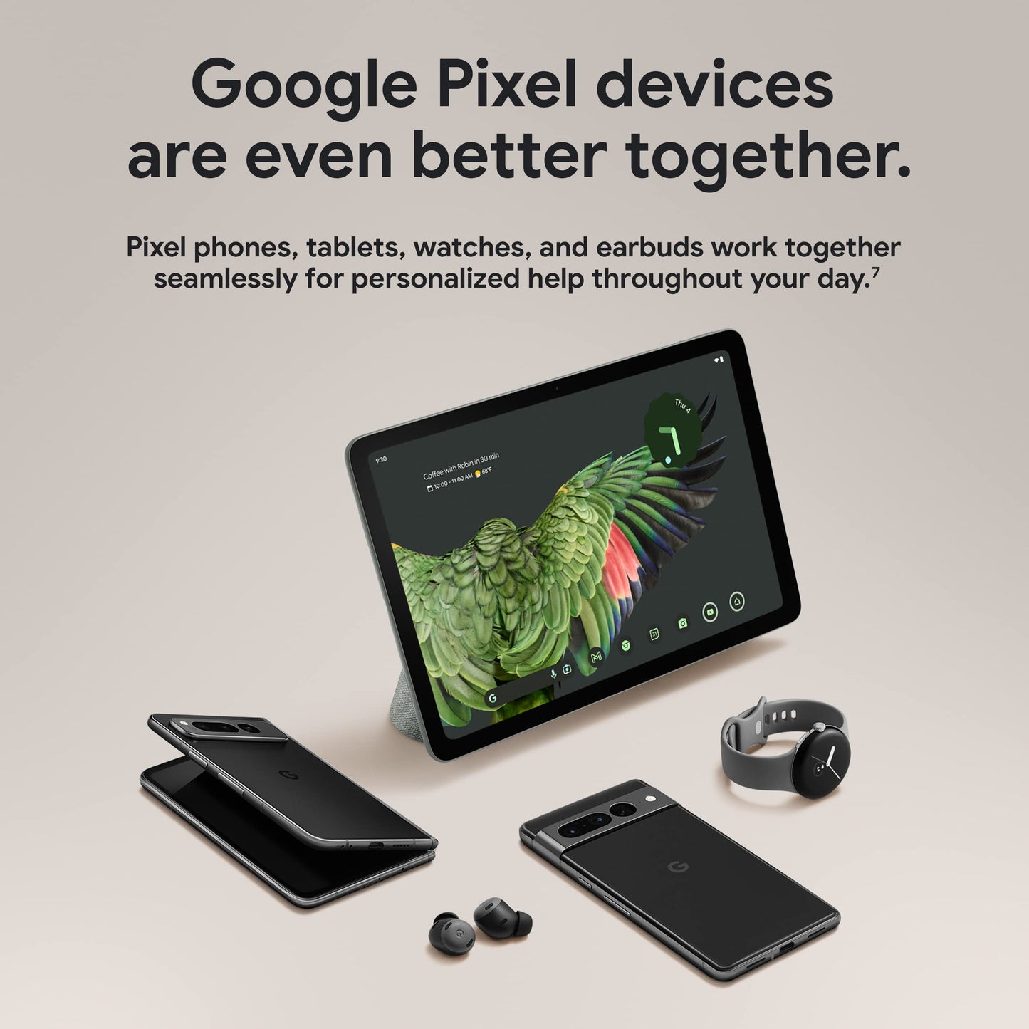 Google Pixel Fold 5G Smartphone with Telephoto Lens