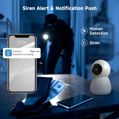 2K Indoor Security Camera with Night Vision