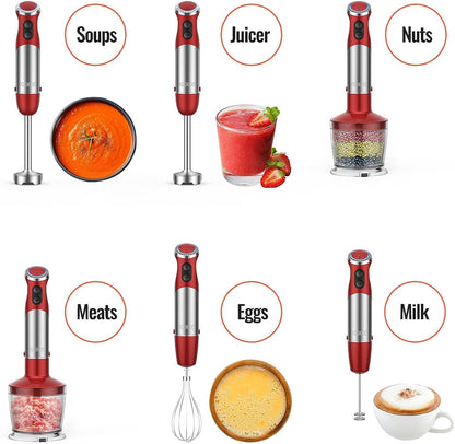 5-in-1 Hand Immersion Blender by KOIOS
