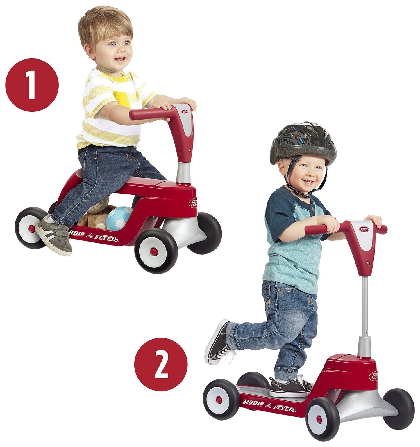 Radio Flyer Scoot 2 Ride On Scooter for Toddlers