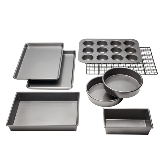 Chicago Metallic Non-Stick 8-Piece Bakeware Set