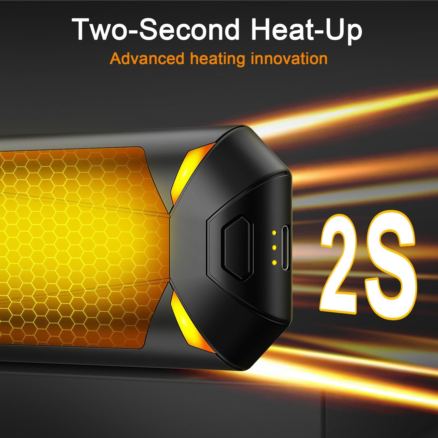 Rechargeable Hand Warmers 2 Pack, 20 Hours Heat
