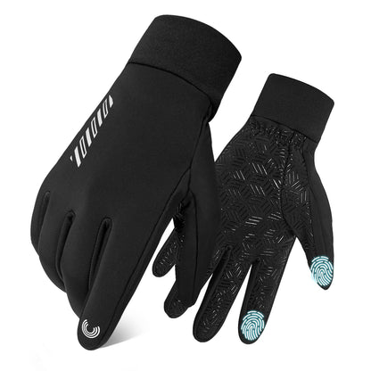 RIGWARL Waterproof Winter Gloves for Cold Weather, Touchsreen Anti-Slip Gloves Liner for Men Women Cycling Drving Runing Hiking Walking