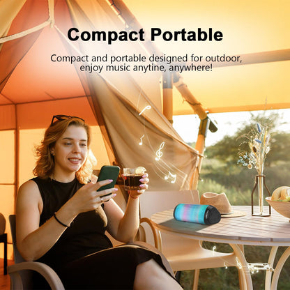 Portable Bluetooth Speaker with HD Stereo Sound