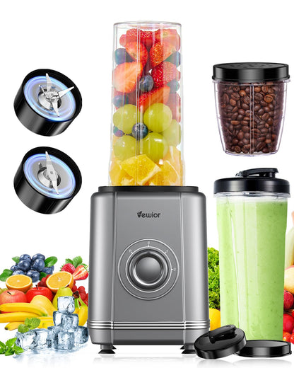 VEWIOR 1200W Personal Blender for Smoothies