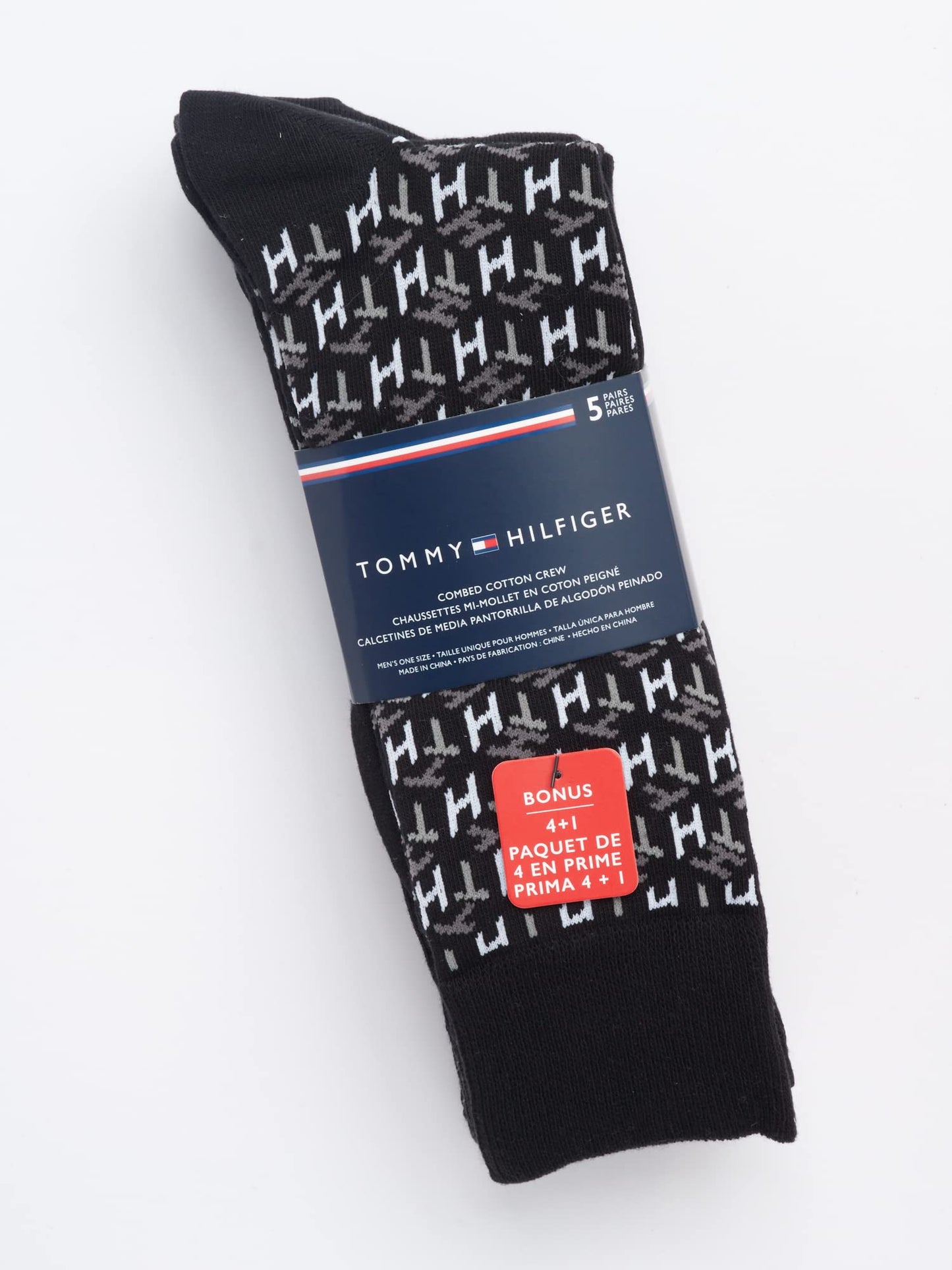 Tommy Hilfiger Men's 5-Pack Dress Socks