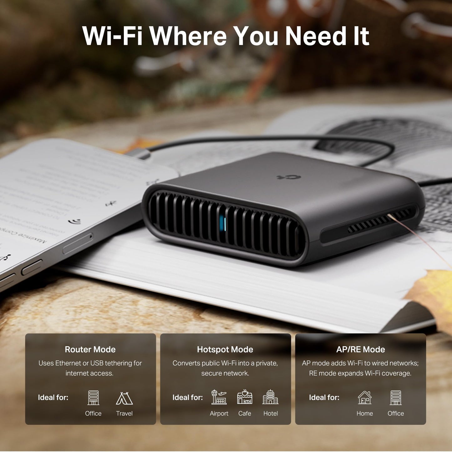 TP-Link Wi-Fi 6 AX3000 Travel Router