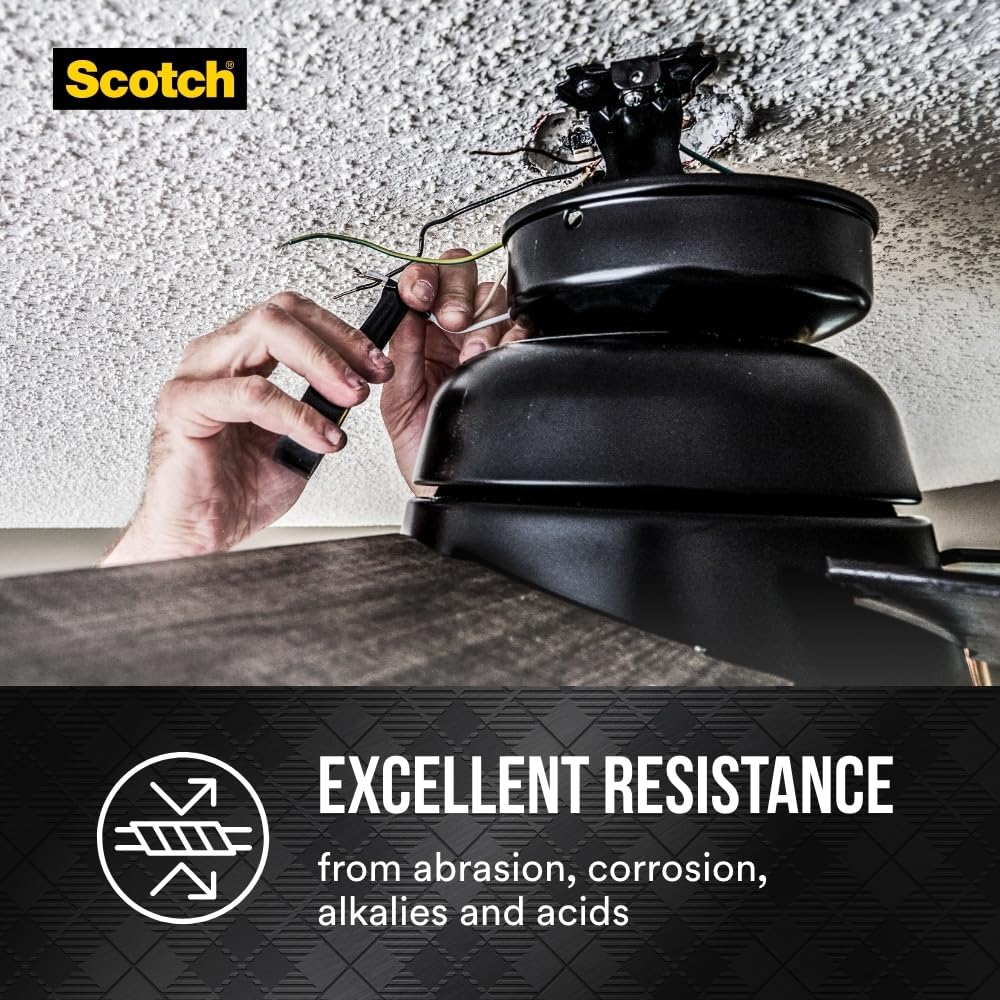 Scotch Vinyl 700 Electrical Tape, 3/4" x 66'