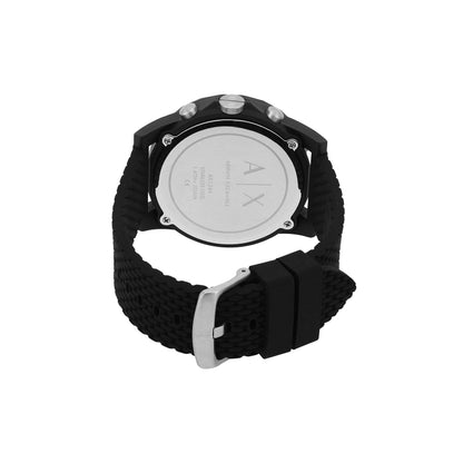 Armani Exchange Men's Chronograph Silicone Watch