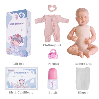 Reborn Baby Doll Gift Set with Accessories