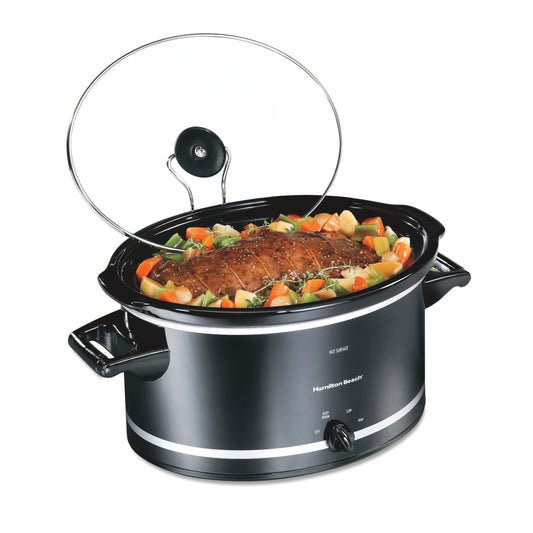 Hamilton Beach Slow Cooker with 3 Cooking Settings