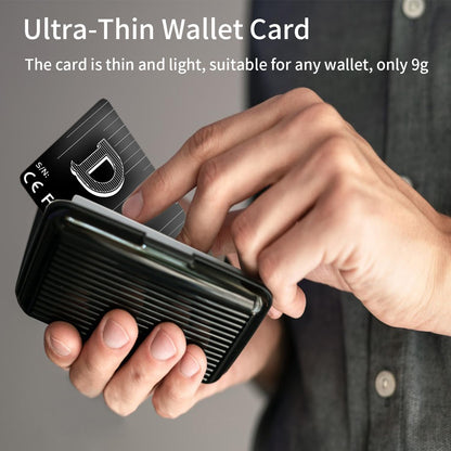 2 Wallet Tracker Card with Apple Find My
