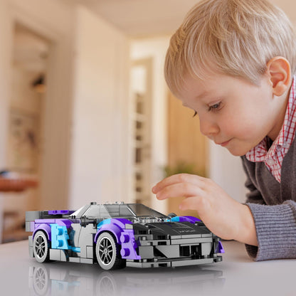 476-Piece Super Sports Car Building Set