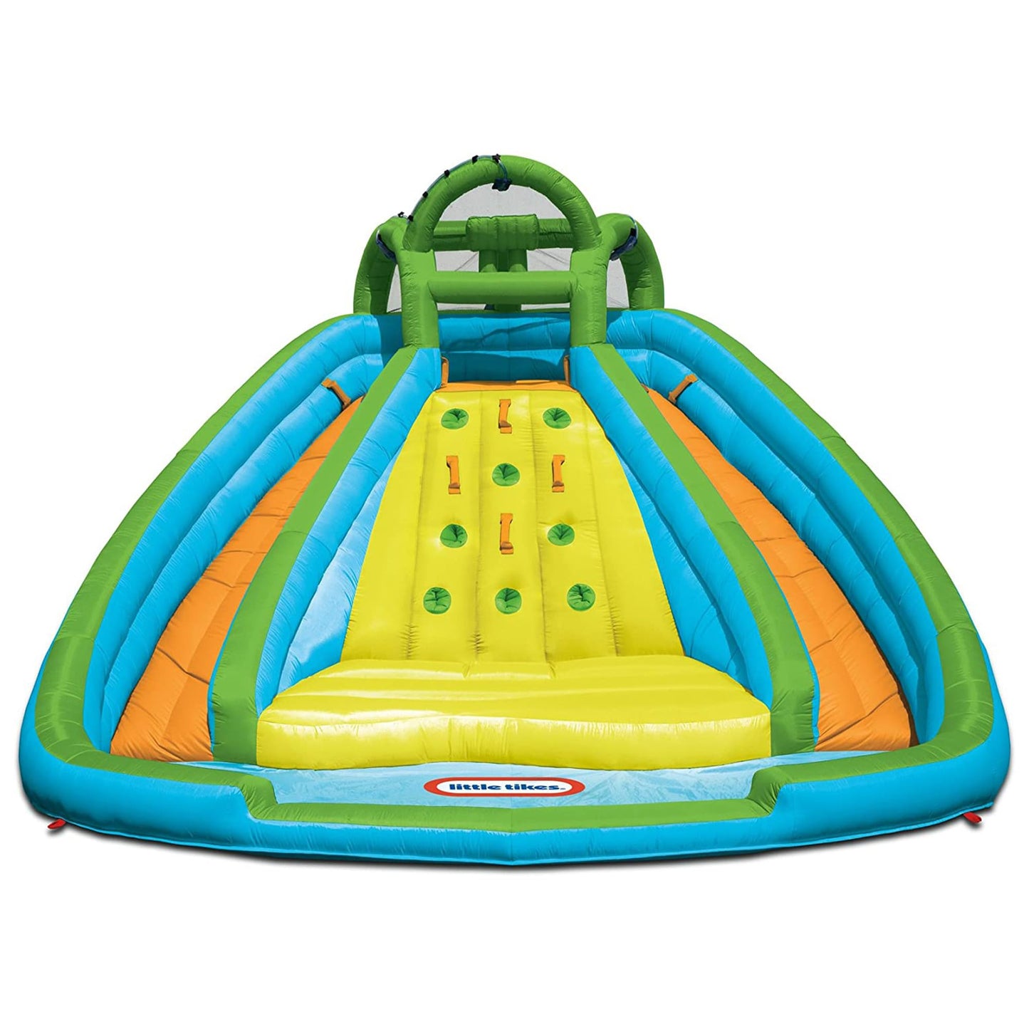 Little Tikes Rocky Mountain River Race Inflatable Slide Bouncer Multicolor, 161.00''L x 169.00''W x 103.00''H --- Weight: 50.00lbs.