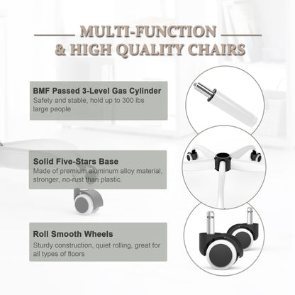Ergonomic High Back Desk Chair with Lumbar Support