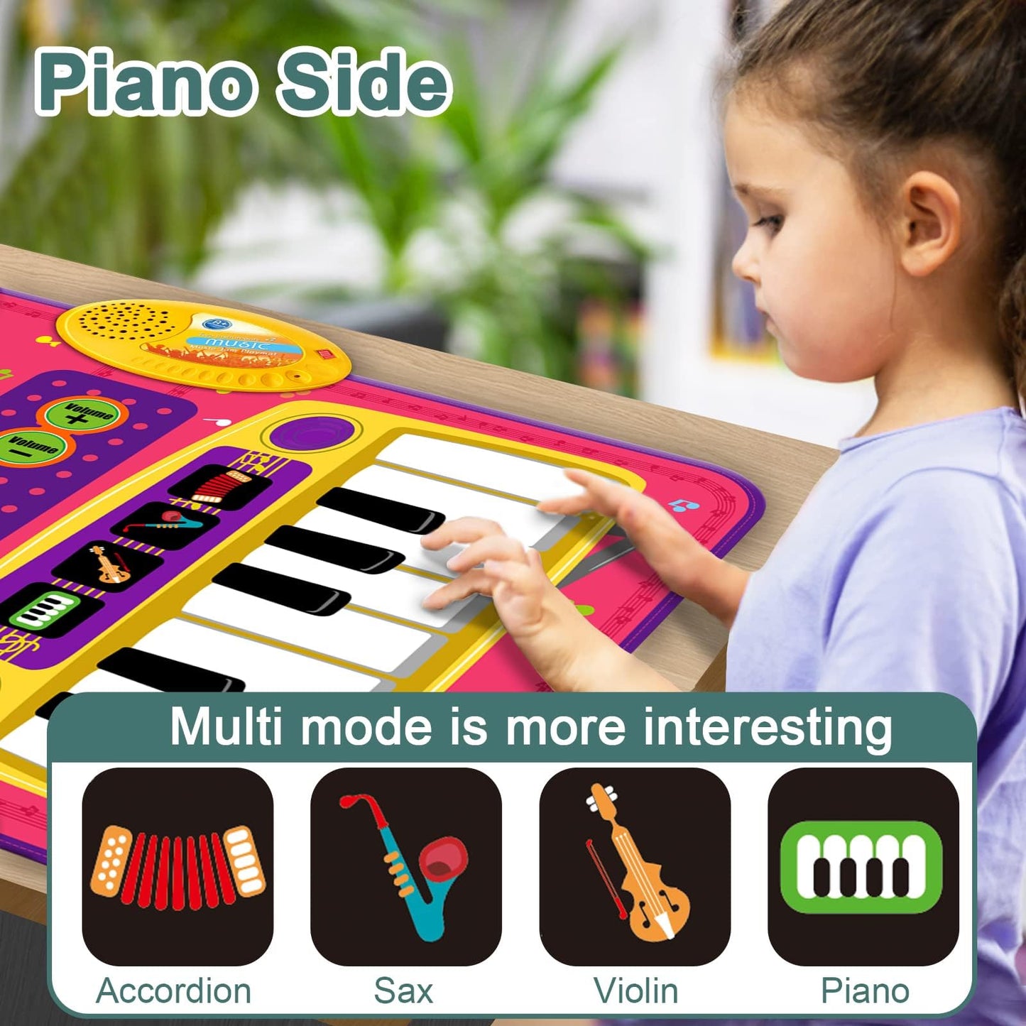 Toddler Piano Mat Music Toy for 1 Year Olds