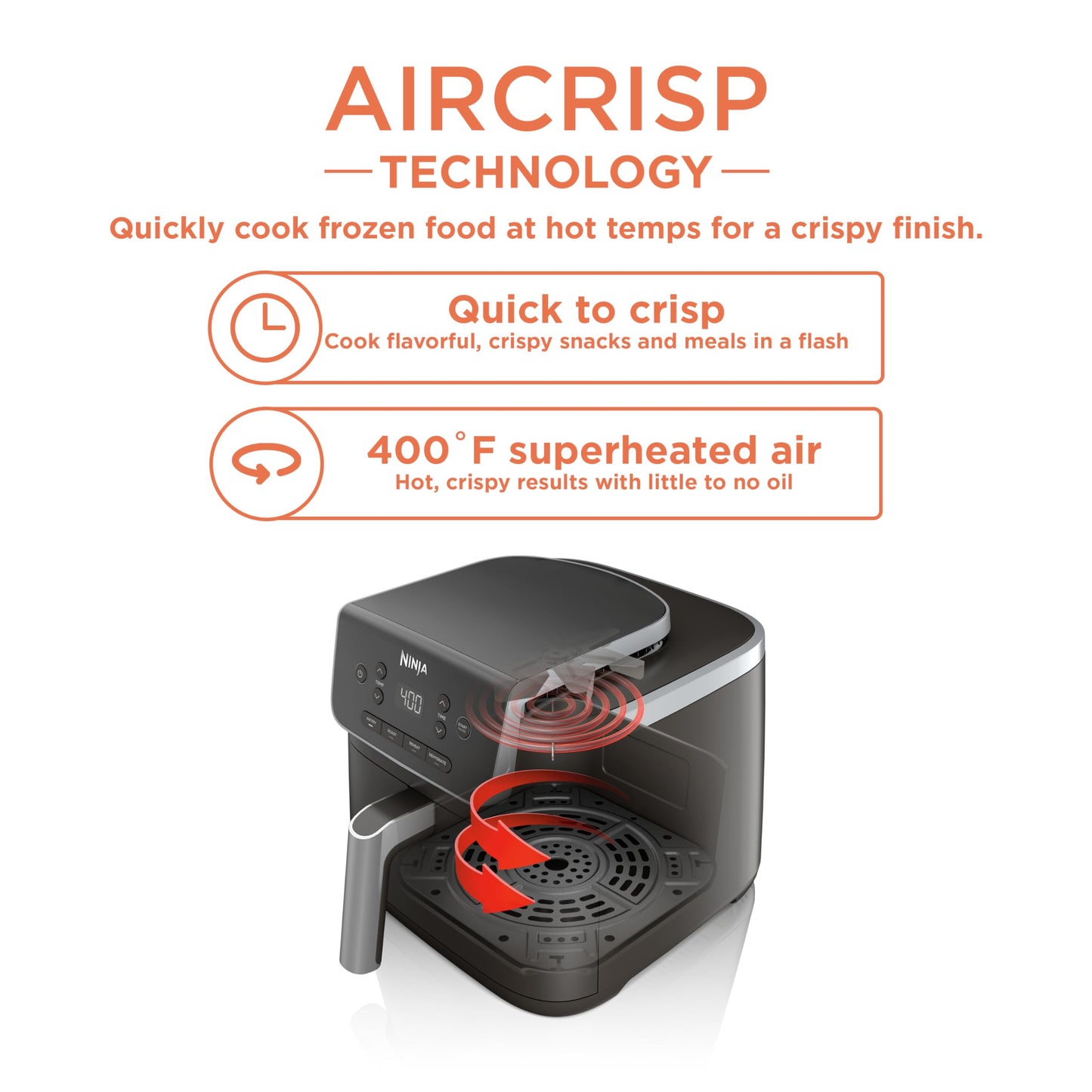 Ninja 4-in-1 Air Fryer with 5 QT Capacity