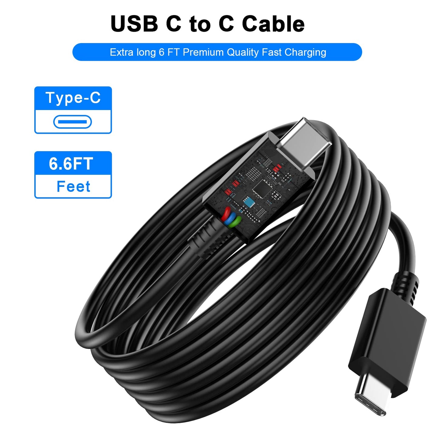 Super Fast Charger Type C,3Pack 25W Samsung Fast Charger Type C Wall Charger Fast Charging Block with 6.6FT Type C to C Cable for Galaxy S23 Ultra/S23/S23+/S22/S22 Ultra/S22+/S21/S20/Note 10/20,Z Fold