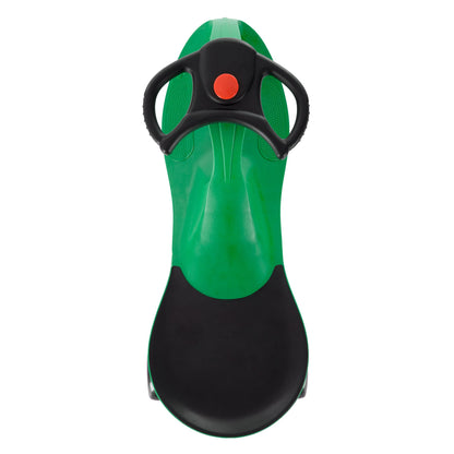 Wiggle Car Ride on Toy - No Batteries, Gears, or Pedals - Just Twist, Swivel, and Go - Outdoor Ride on for Kids 3 Years and Up by Lil' Rider (Green), Large