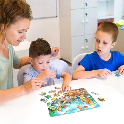 Marine Animal Jigsaw Puzzles for Kids Ages 4-8