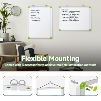 Double Sided Dry Erase Whiteboard for Home