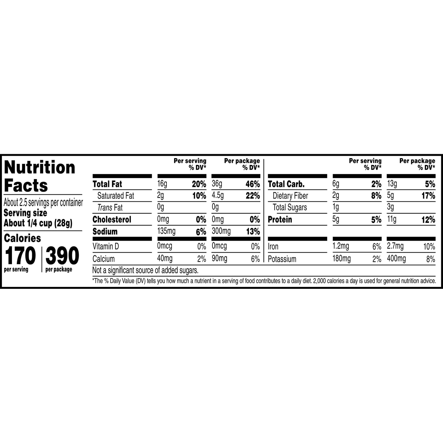 Nut Harvest Deluxe Mixed Nuts 16-Pack 2.25oz