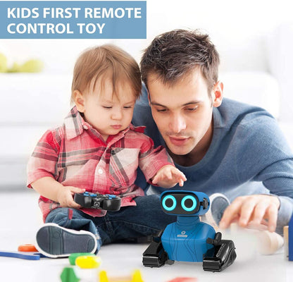 Remote Control Robot Toy with LED Eyes