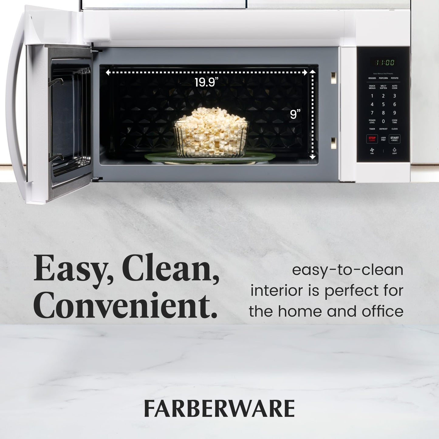 Farberware 1.7 Cu. Ft. Over-the-Range Microwave