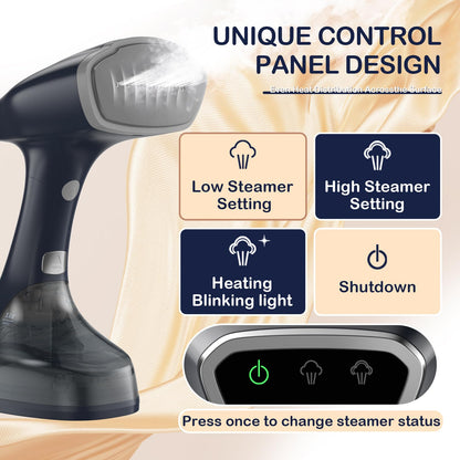 BEAUTURAL Handheld Garment Steamer, 1500W Fast Heat
