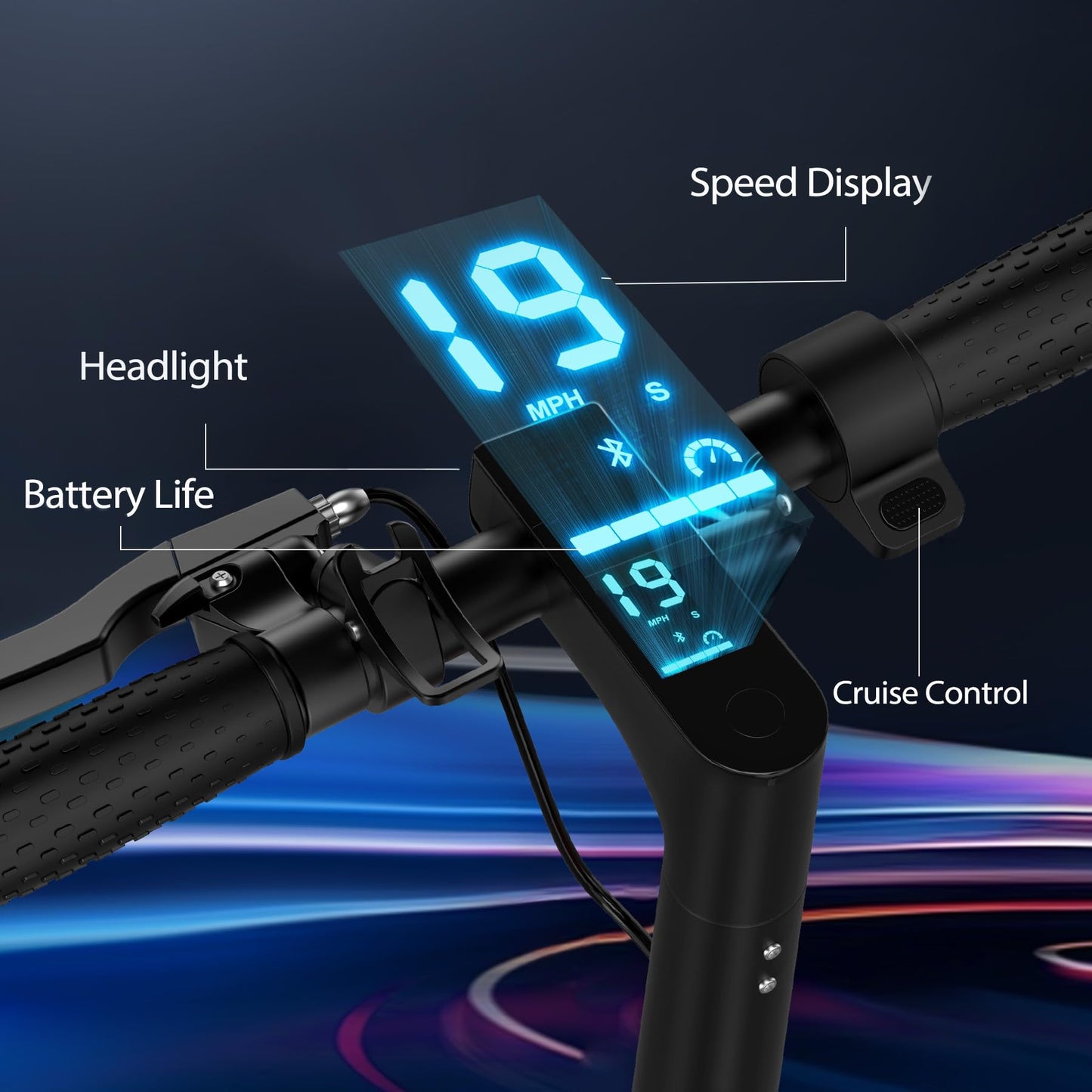 Folding Electric Scooter MAXSHOT 350W 21-28 Miles