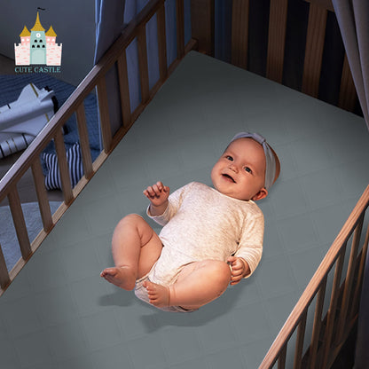 2 Pack Waterproof Crib Mattress Protector.