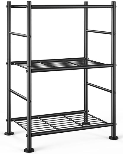 3-Tier Metal Storage Shelves for Garage