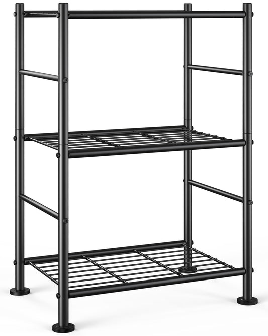 3-Tier Metal Storage Shelves for Garage