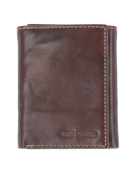 Steve Madden RFID Trifold Wallet with ID Window