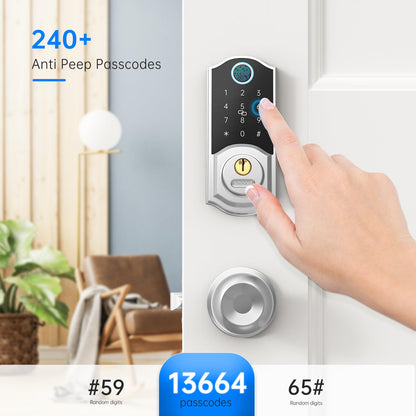 SMONET Keyless Entry Door Lock with Bluetooth